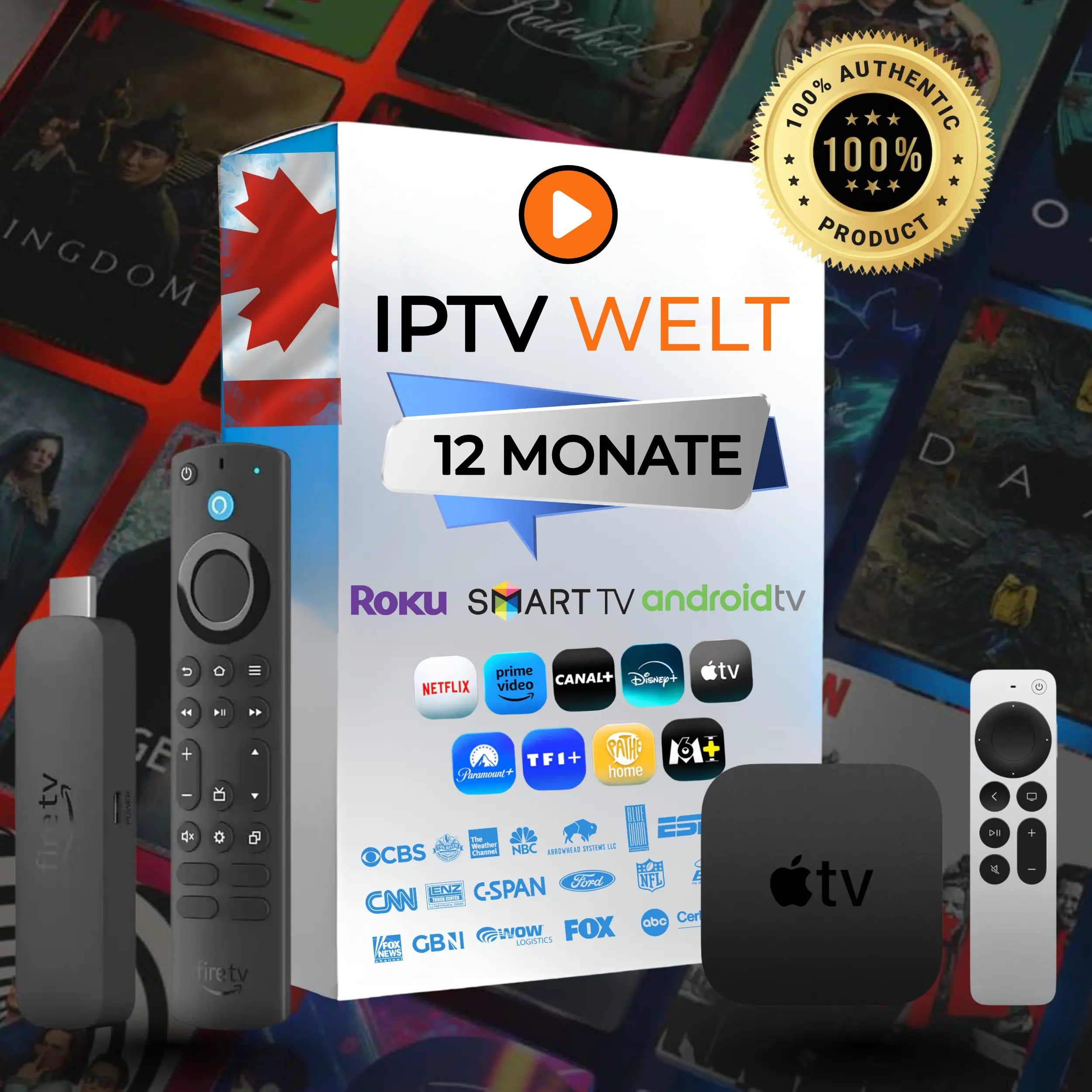 12 Monate IPTV Abonnement